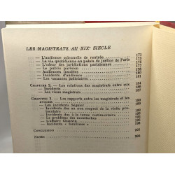 La Justice au XIXe siècle : Les Magistrats