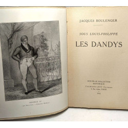 Sous Louis-Philippe : Les Dandys