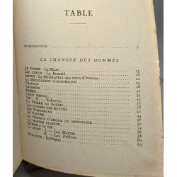Choix de poésies