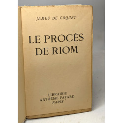 Le procès de Riom