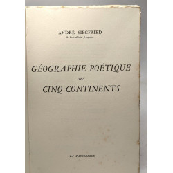 Géographie poétique des cinq continents