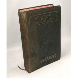 Supplément 1923 à la 2e édition formulaire Astier - Vade-Mecum de...