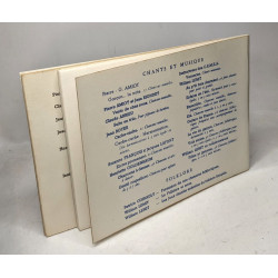 Vents de chez nous (1961) + Garçon la note... (1968) --- 2 livres