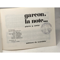 Vents de chez nous (1961) + Garçon la note... (1968) --- 2 livres