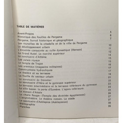 Pergame Guide archéologique