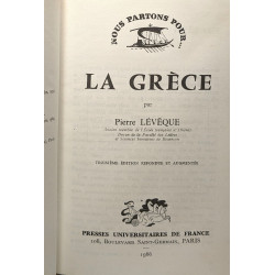 La grèce --- nous partons pour