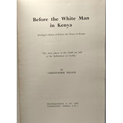 Before the White Man in Kenya