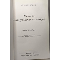 Mémoires d'un gentleman excentrique