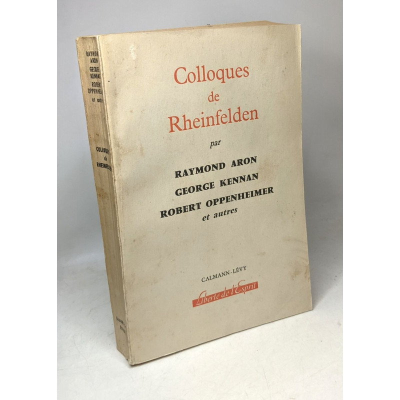 Colloques de Rheinfelden