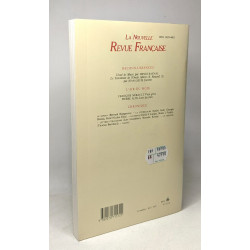 La Nouvelle Revue Française: Francis Ponge (1899-1988)