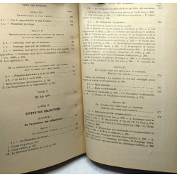 THEORIE GENERALE DES OBLIGATIONS - TRAVAUX DE LA FACULTE DE DROIT...