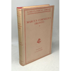 The Correspondence of Marcus Cornelius Fronto With Marcus Aurelius...