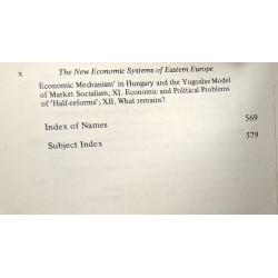 The New Economic Systems of Eastern Europe