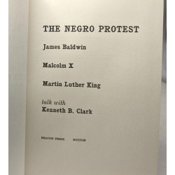 The Negro Protest: James Baldwin Malcolm X Martin Luther King talk...