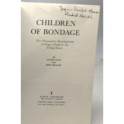 Children of Bondage: The Personality Development of Negro Youth in...
