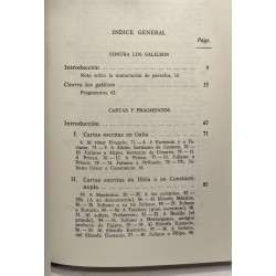 Discursos: I-V + Discursos: VI-XIII + Contra los Galileos Cartas y...