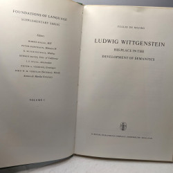 Ludwig wittgenstein his place in the development of semantics