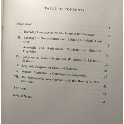 Ludwig wittgenstein his place in the development of semantics
