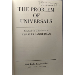 The problem of universals