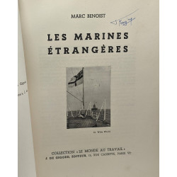 La marine française + Les marines étrangères --- 2 livres