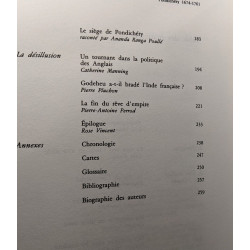 Pondichery 1674-1761 L'Echec D'Un Reve D'Empire