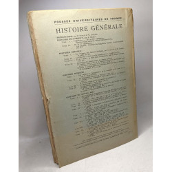Histoire générale. Histoire du Moyen Age tome VI. L'Europe...