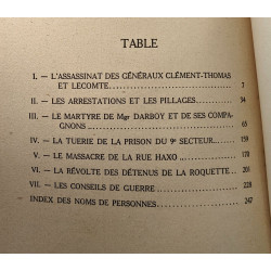 Les drames de la Commune 18 mars - 27 mai 1871