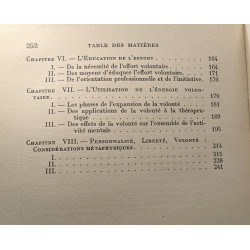 L'exercice de la volonté