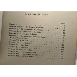 Les institutions Musulmanes