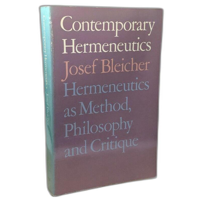 Contemporary Hermeneutics
