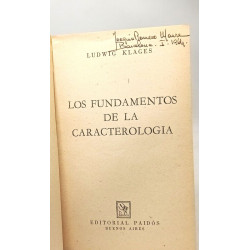 Los fundamentos de la caracterologia