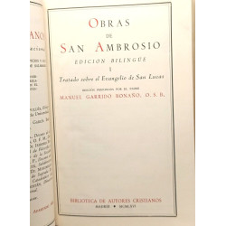 Obras de san ambrosio