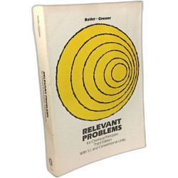 Relevant problems for chemical principles: With S.I. and...