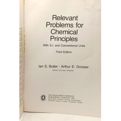 Relevant problems for chemical principles: With S.I. and...