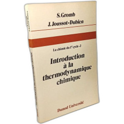 La Chimie du 1er cycle [1re année Tome 2: Introduction à la...