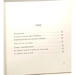 Le semainier . Thèmes de méditation