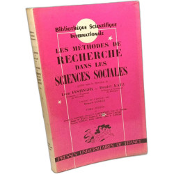 Les Méthodes de Recherche dans les Sciences Sociales - TOME...