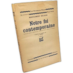 Notre foi contemporaine