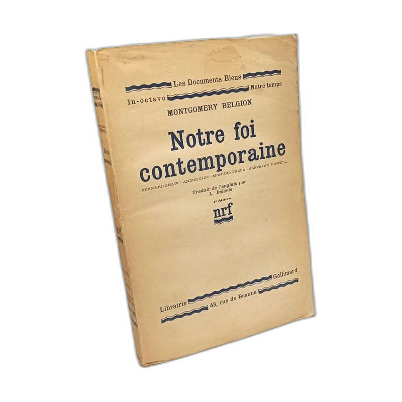 Notre foi contemporaine