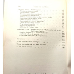 L'église et sa divine constitution
