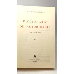 Diccionario autoridades (3 vols ) - edicion facsimil