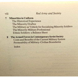 Red Army and Society: Sociology of the Soviet Military