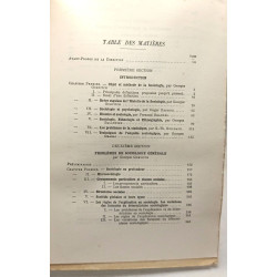 Traité de sociologie. Tome premier. Introduction. Sociologie...