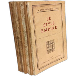 Grammaire des styles - 9 livres : l'art roman, l'art gothique la...