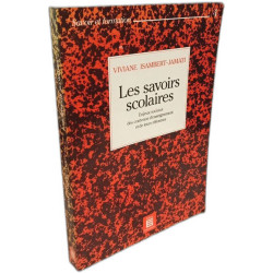Les savoirs scolaires / enjeux sociaux des contenus d'enseignement...