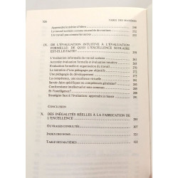 La fabrication de l'excellence scolaire