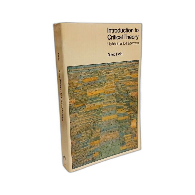 Introduction to Critical Theory: Horkheimer to Habermas