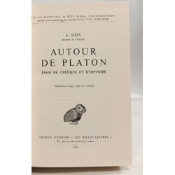 Autour de Platon. Essais de critique et d'histoire