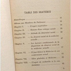Mal d'Hippocrate / malaise social de la médecine - avec hommage de...