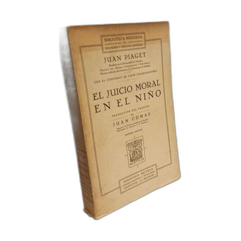 El juicio moral en el nino